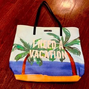 Kate Spade I Need A Vacation Bon Shopper